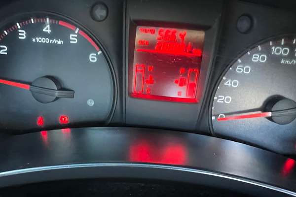 2012 Isuzu D-MAX SX Rear Wheel Drive