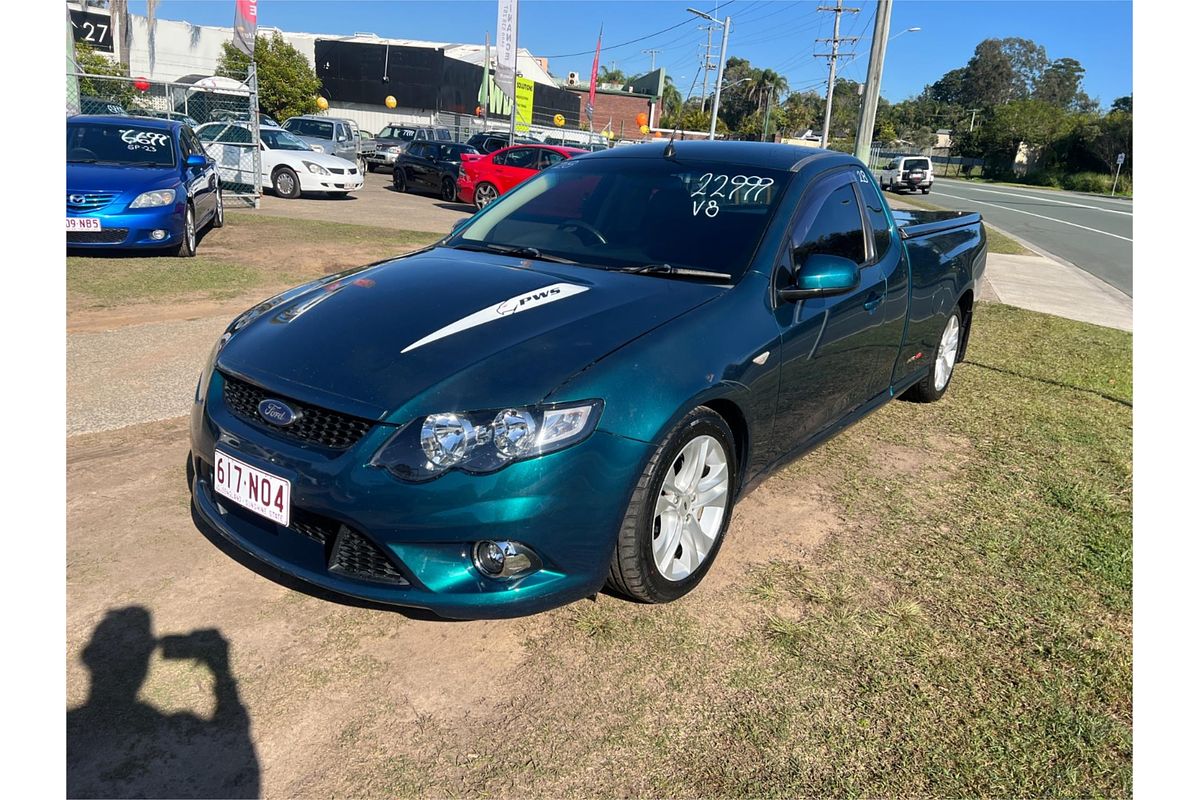 2009 Ford Falcon Ute XR8 FG Rear Wheel Drive