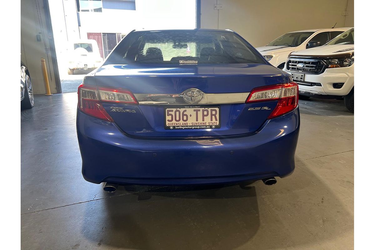 2013 Toyota Camry Altise ASV50R