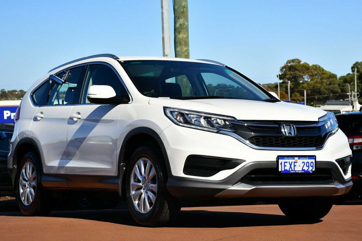 SOLD 2015 Honda CRV VTi in White Used SUV Wangara WA