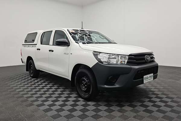 2021 Toyota Hilux Workmate TGN121R Rear Wheel Drive