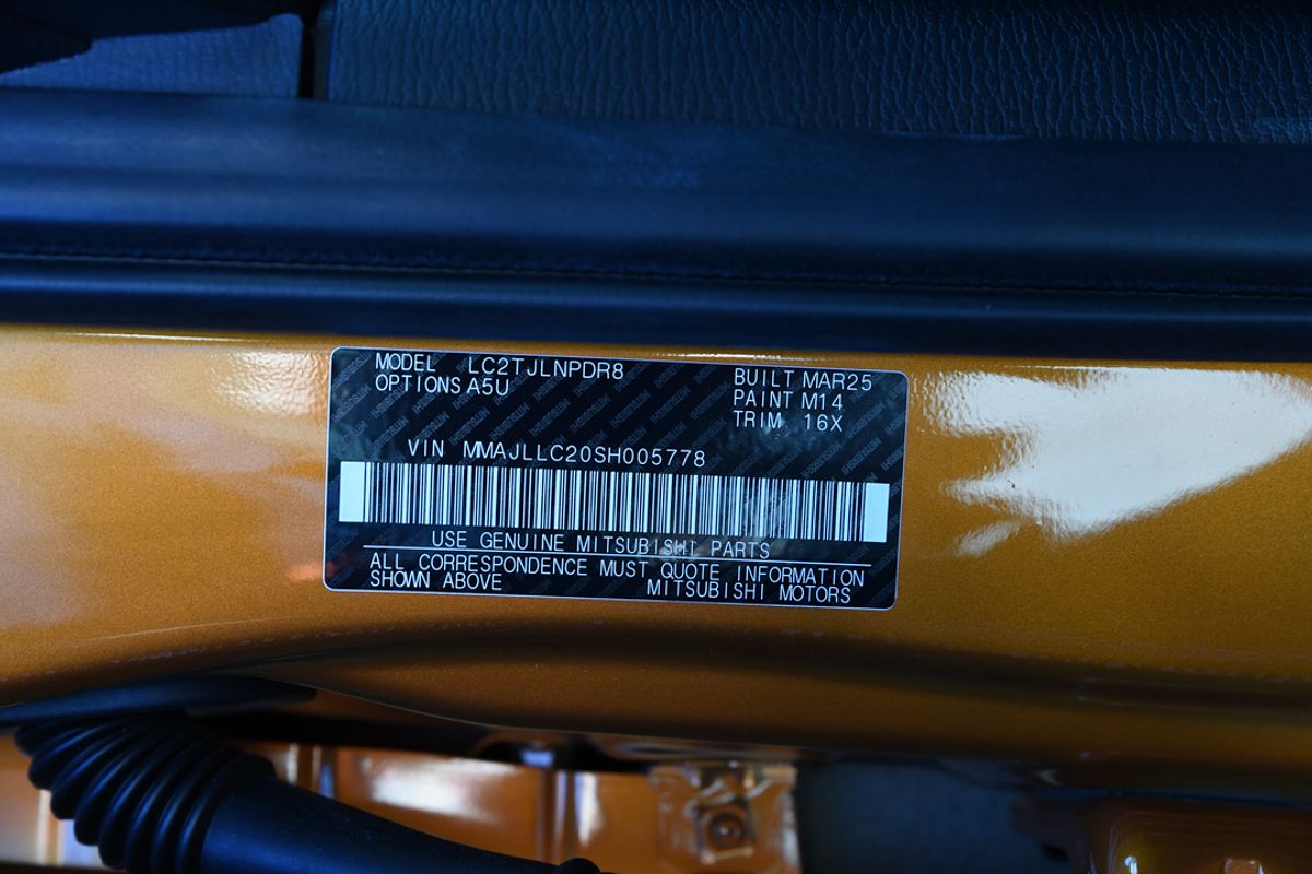 2025 Mitsubishi Triton GSR MV 4X4