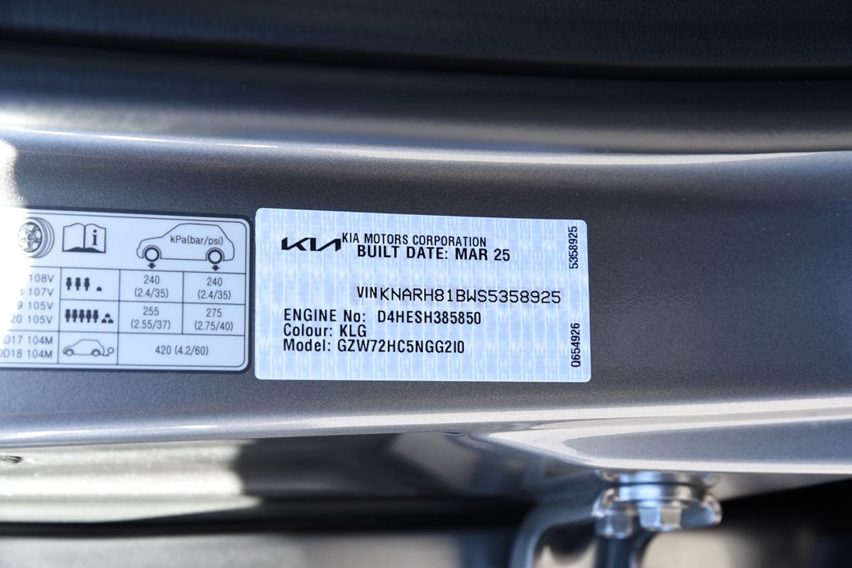 2025 Kia Sorento Sport+ MQ4 PE