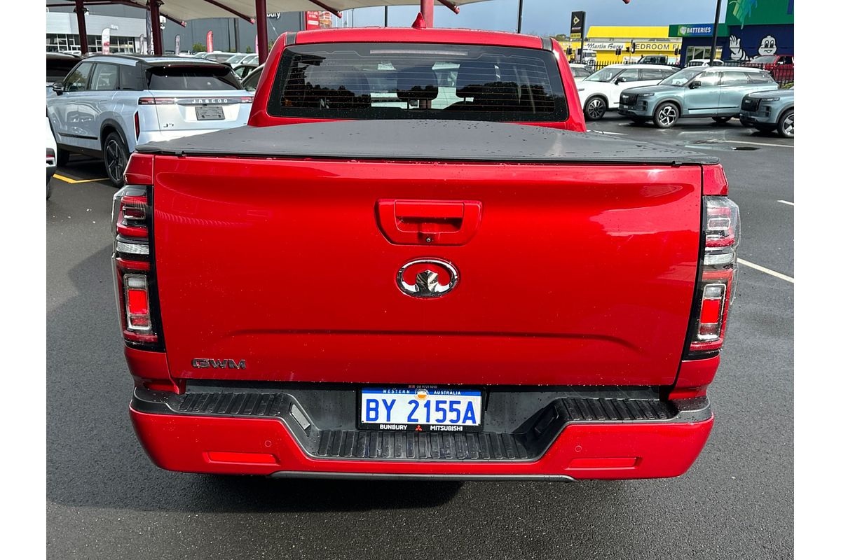 2022 GWM Ute Cannon NPW Rear Wheel Drive