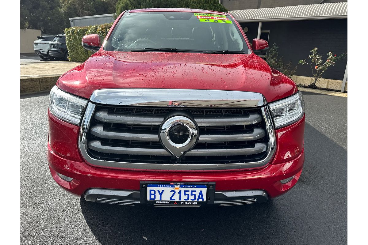 2022 GWM Ute Cannon NPW Rear Wheel Drive