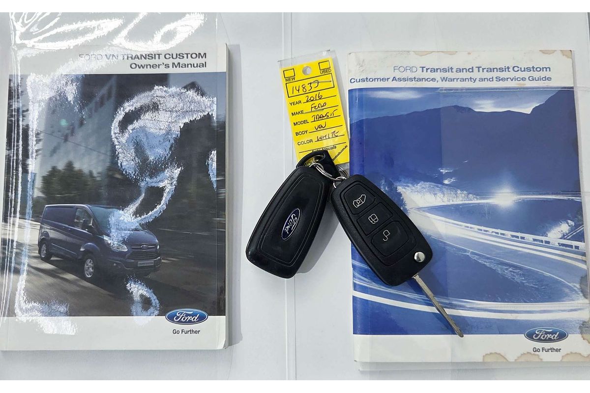 2016 Ford Transit Custom 340L VN LWB Low Roof