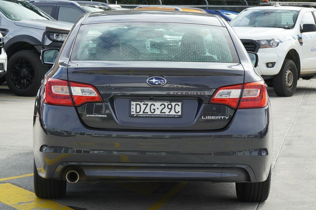 2016 Subaru Liberty 2.5i Premium 6GEN