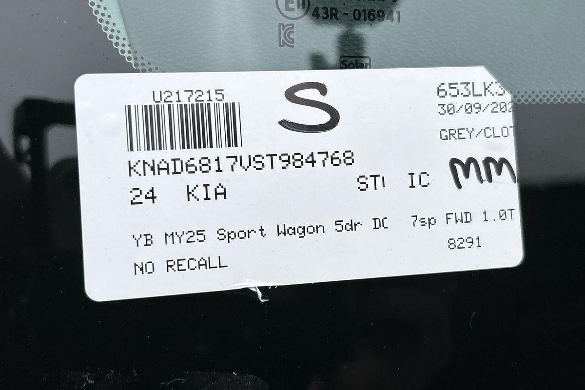 2024 Kia Stonic Sport YB