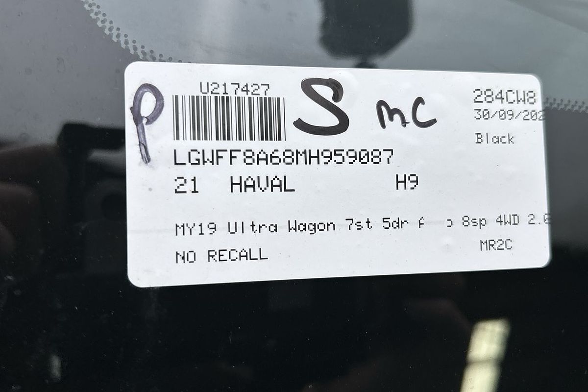 2021 Haval H9 Ultra