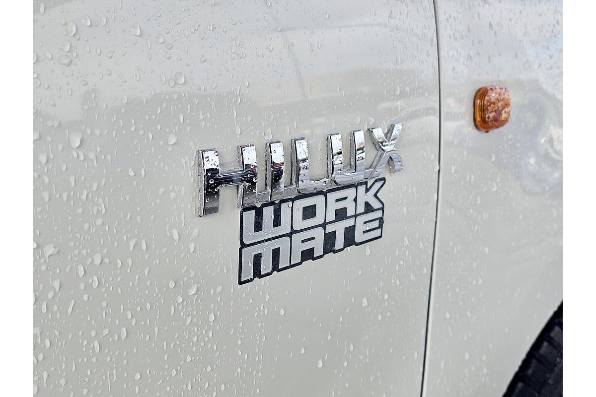 2013 Toyota Hilux Workmate TGN16R Rear Wheel Drive