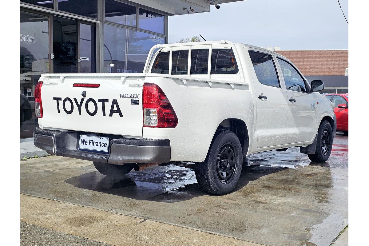 2013 Toyota Hilux Workmate TGN16R Rear Wheel Drive
