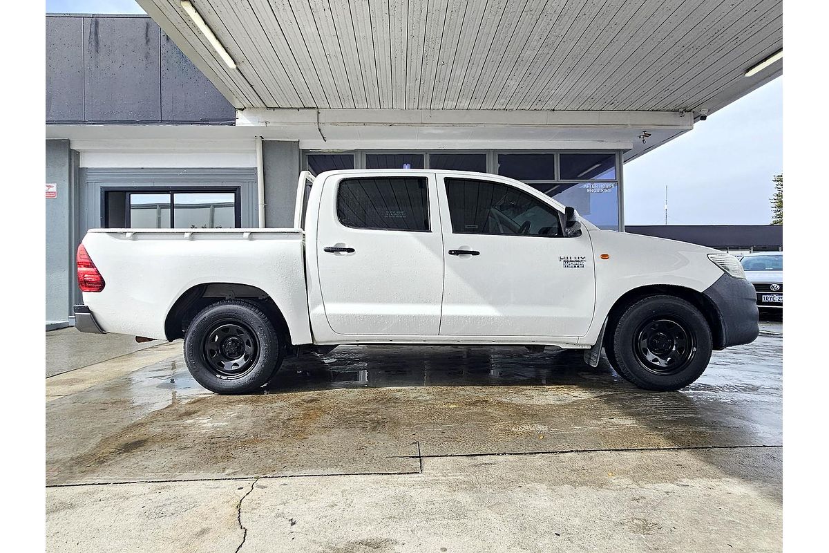 2013 Toyota Hilux Workmate TGN16R Rear Wheel Drive