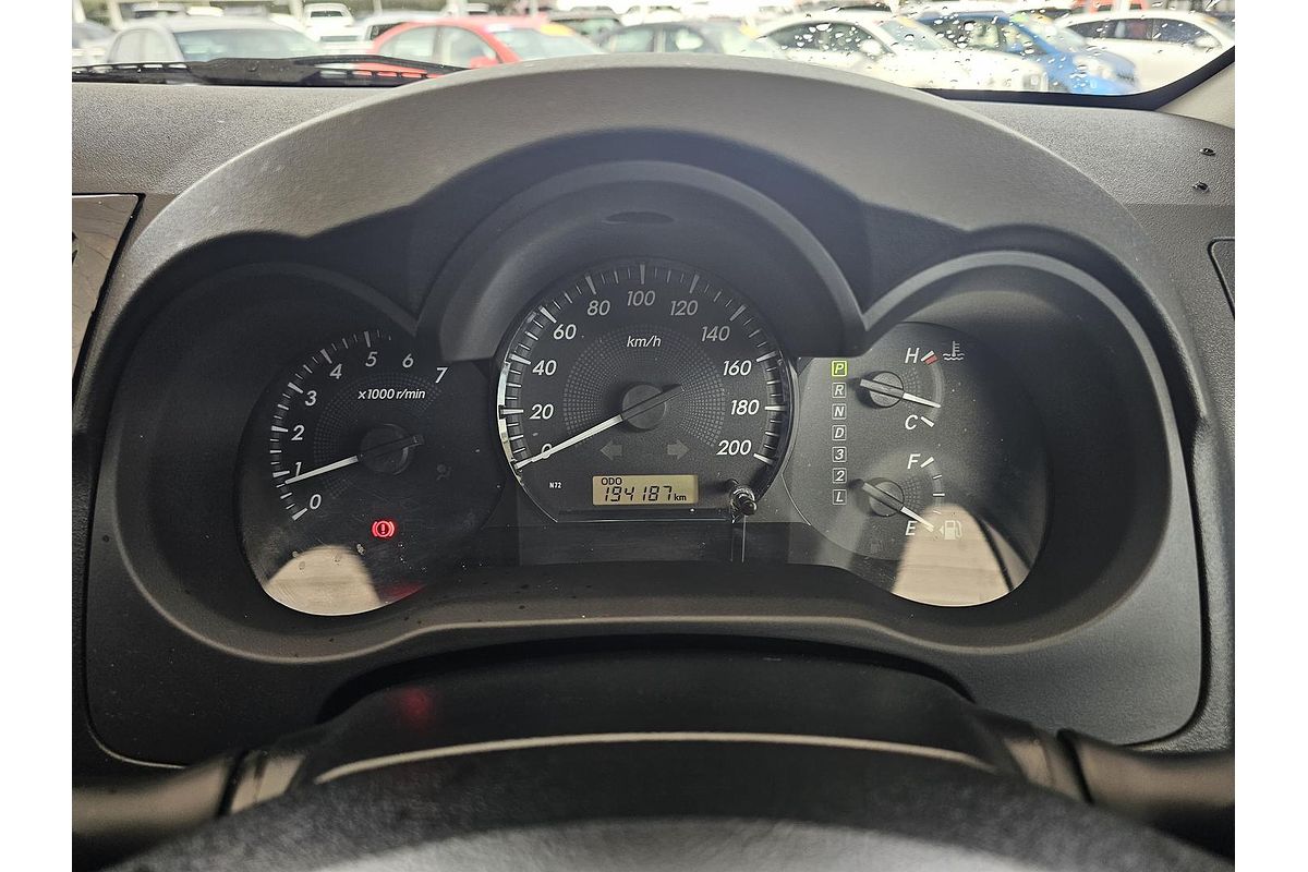 2013 Toyota Hilux Workmate TGN16R Rear Wheel Drive