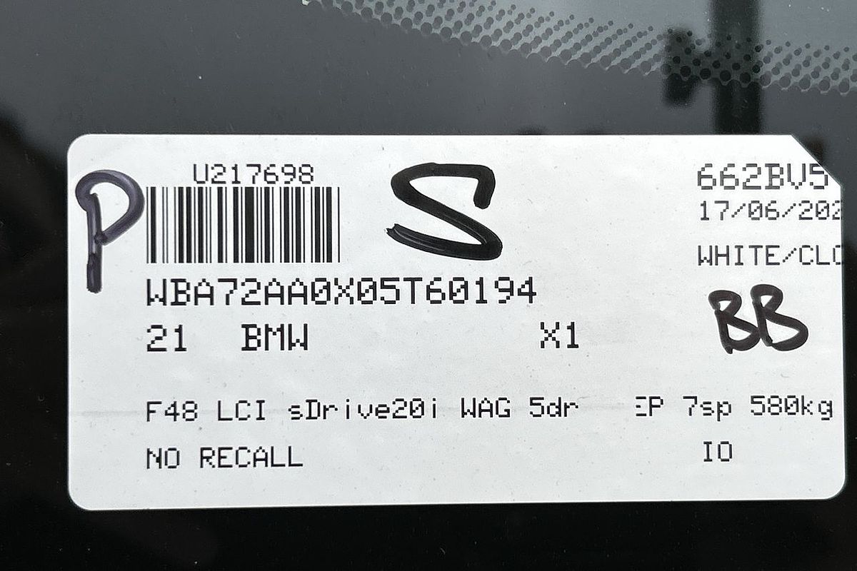 2021 BMW X1 sDrive20i F48 LCI