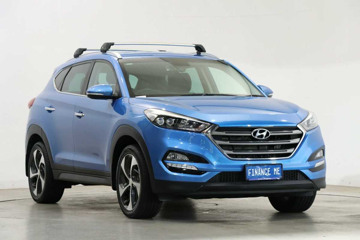 SOLD 2018 Hyundai Tucson Elite D CT AWD In Ara Blue Used SUV Rockingham WA