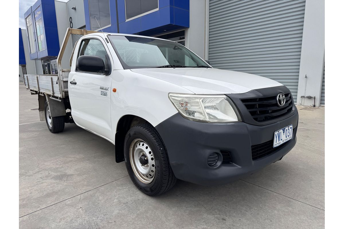 2011 Toyota Hilux Workmate TGN16R Rear Wheel Drive
