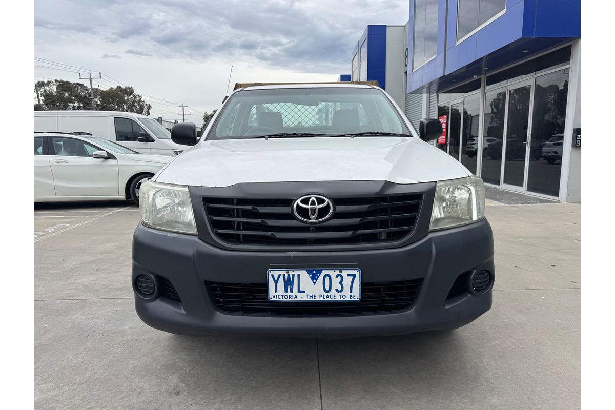 2011 Toyota Hilux Workmate TGN16R Rear Wheel Drive