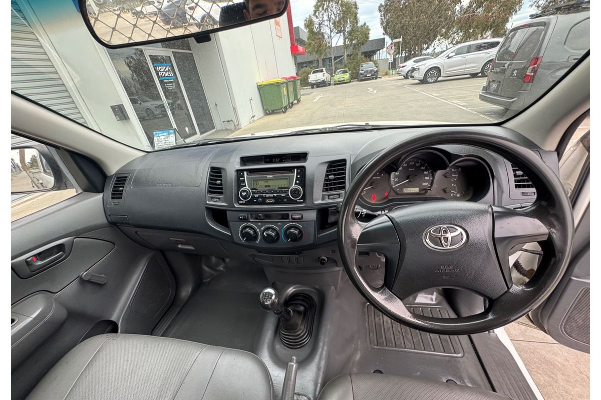 2011 Toyota Hilux Workmate TGN16R Rear Wheel Drive