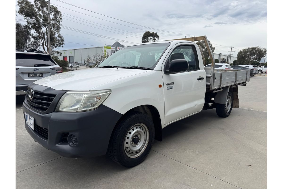 2011 Toyota Hilux Workmate TGN16R Rear Wheel Drive