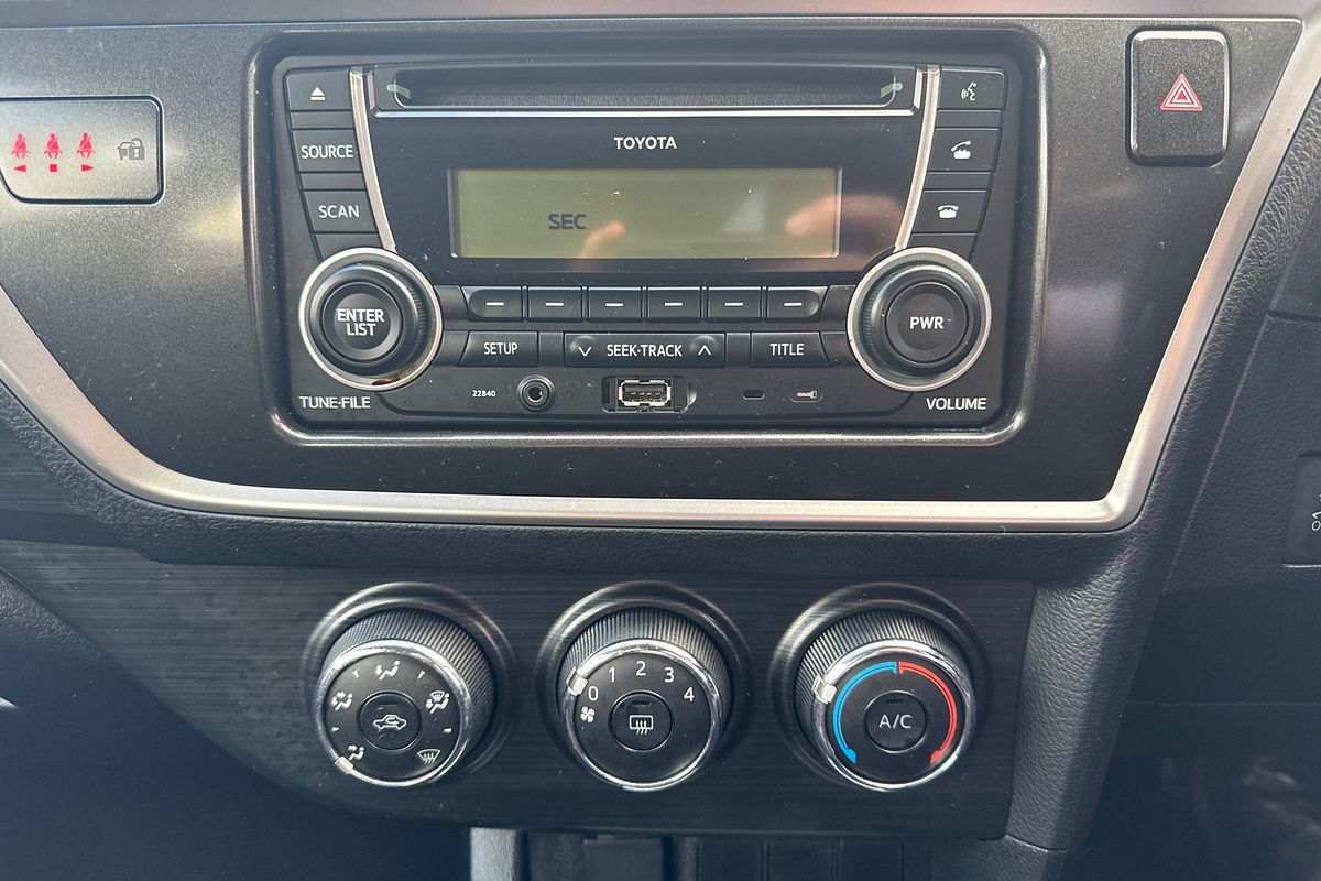 2015 Toyota Corolla Ascent ZRE182R