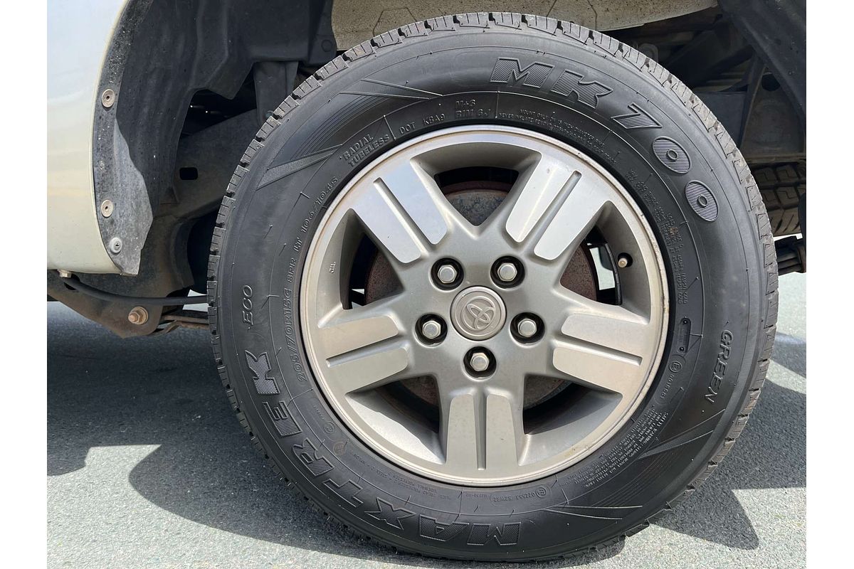 2007 Toyota Hilux SR5 GGN15R Rear Wheel Drive