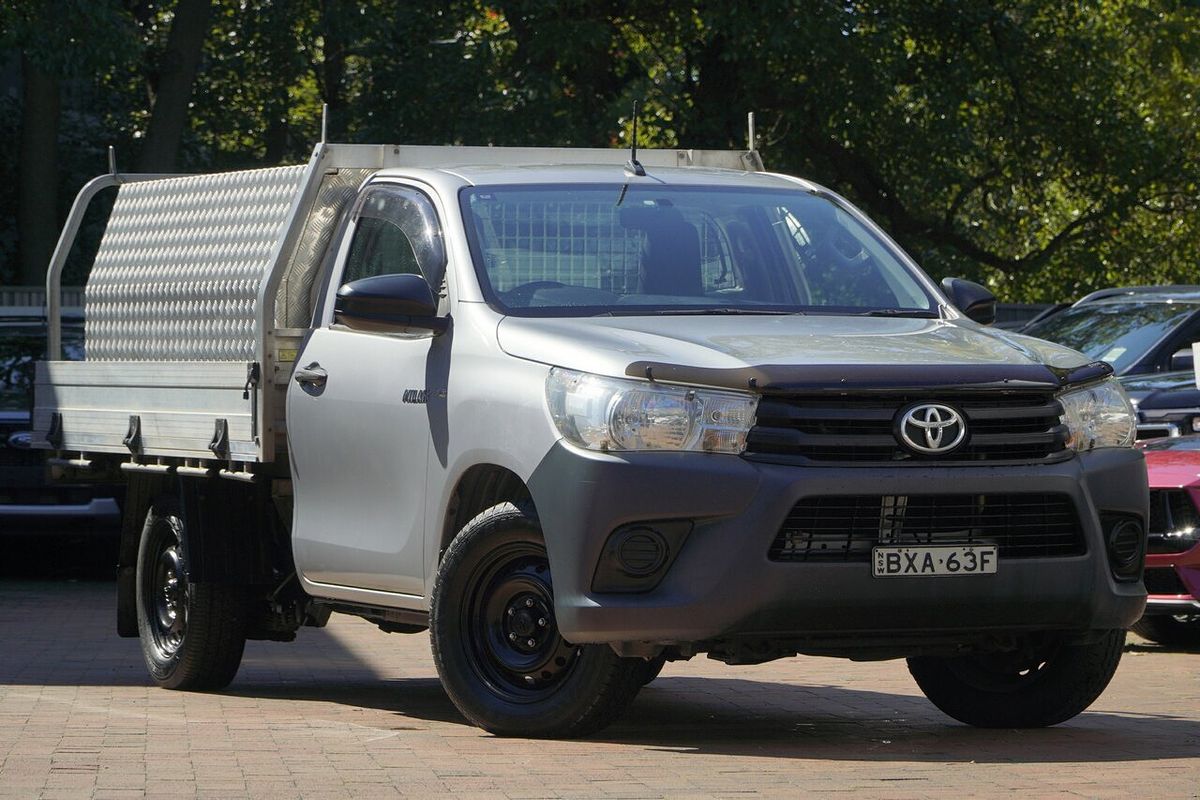 2018 Toyota Hilux Workmate TGN121R Rear Wheel Drive