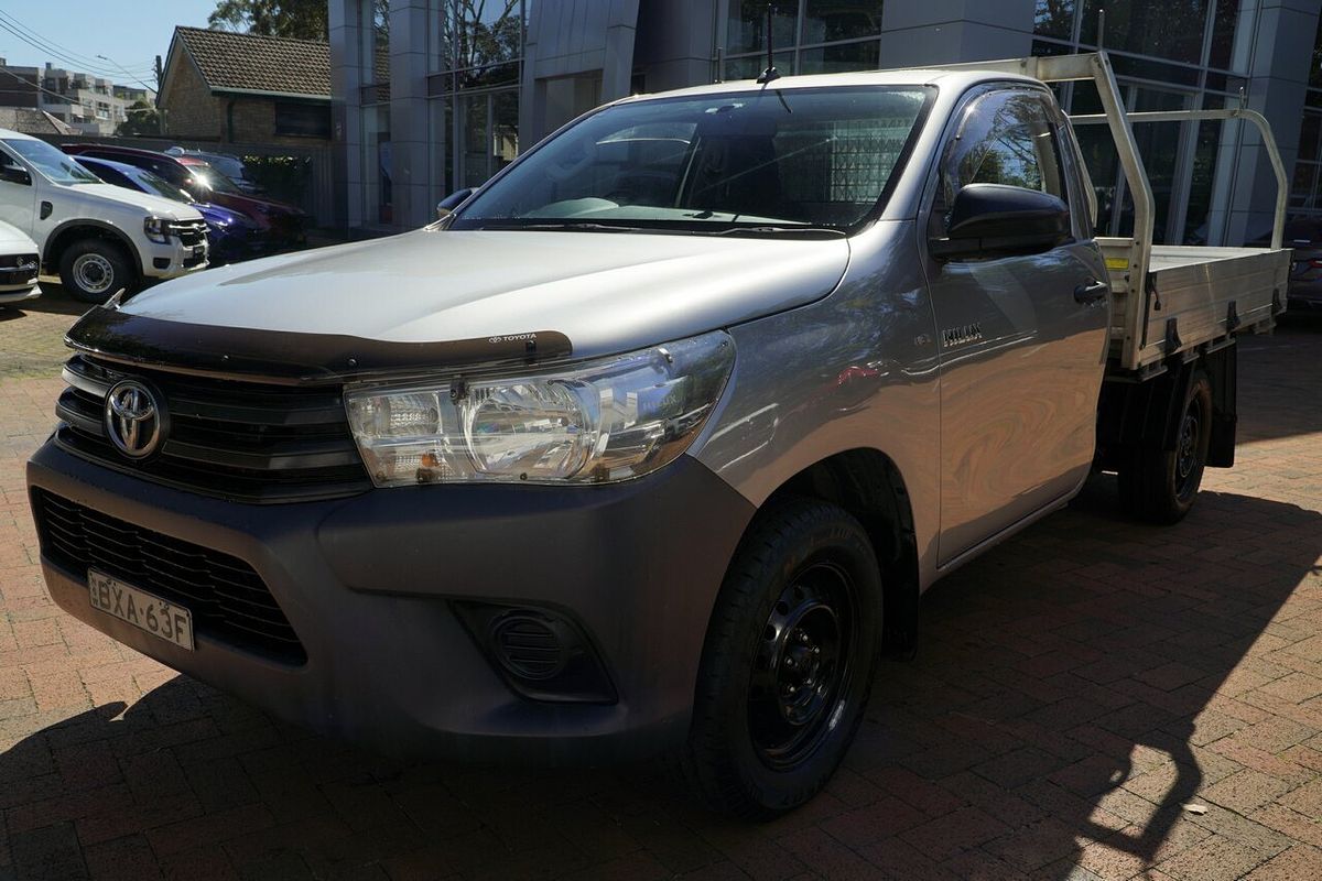 2018 Toyota Hilux Workmate TGN121R Rear Wheel Drive