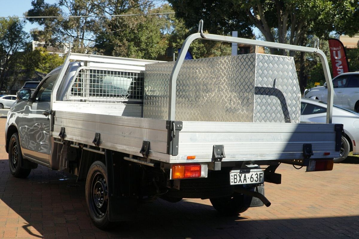 2018 Toyota Hilux Workmate TGN121R Rear Wheel Drive