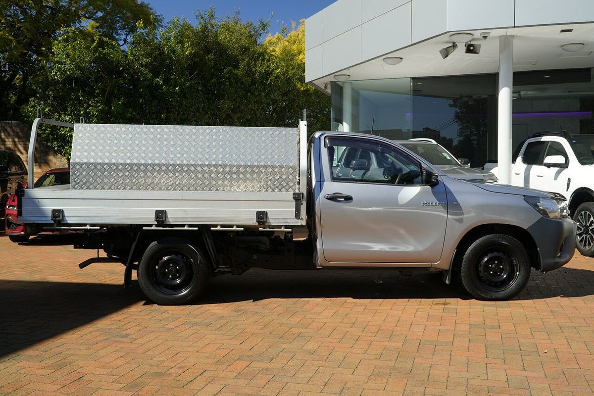 2018 Toyota Hilux Workmate TGN121R Rear Wheel Drive