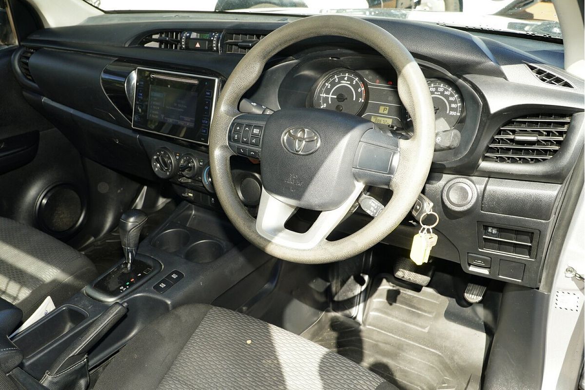 2018 Toyota Hilux Workmate TGN121R Rear Wheel Drive