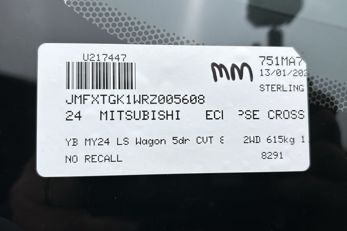 2024 Mitsubishi Eclipse Cross LS YB