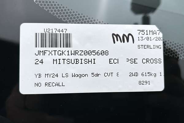 2024 Mitsubishi Eclipse Cross LS YB