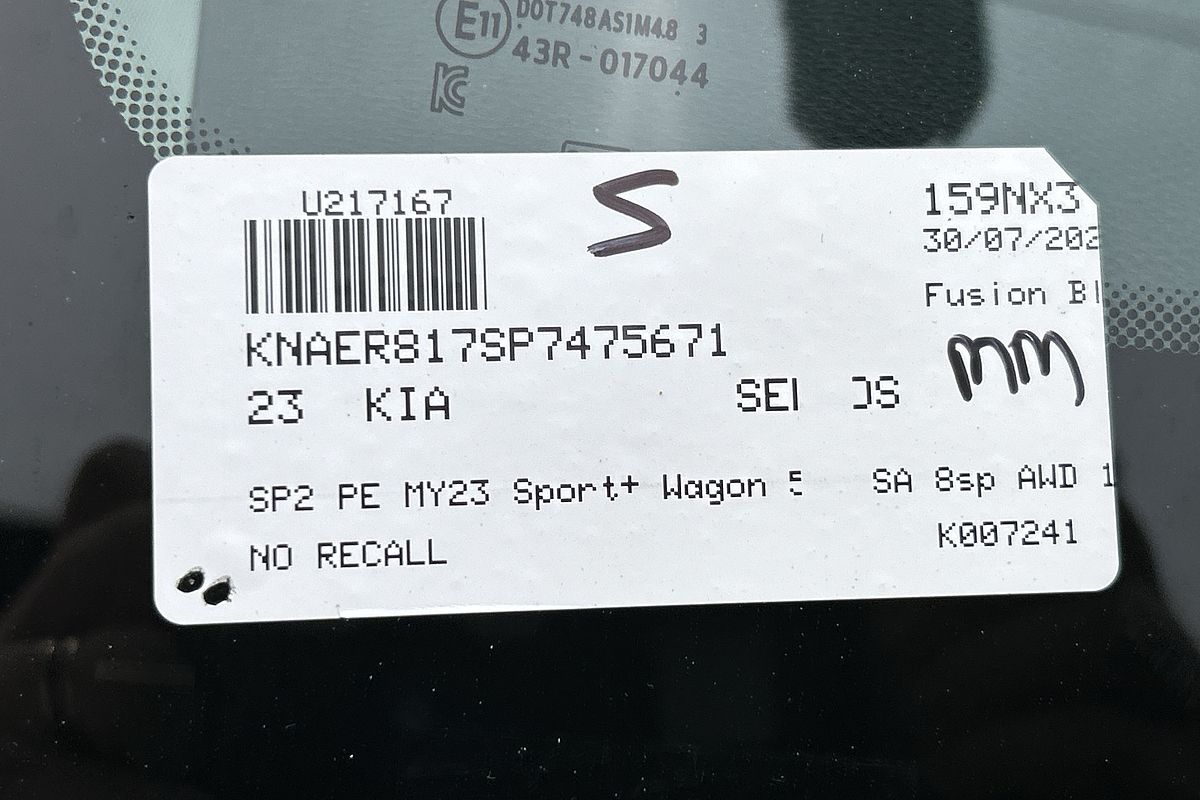 2023 Kia Seltos Sport+ SP2 PE