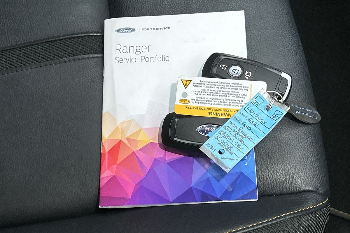 2021 Ford Ranger Wildtrak PX MkIII 4X4 2.0L