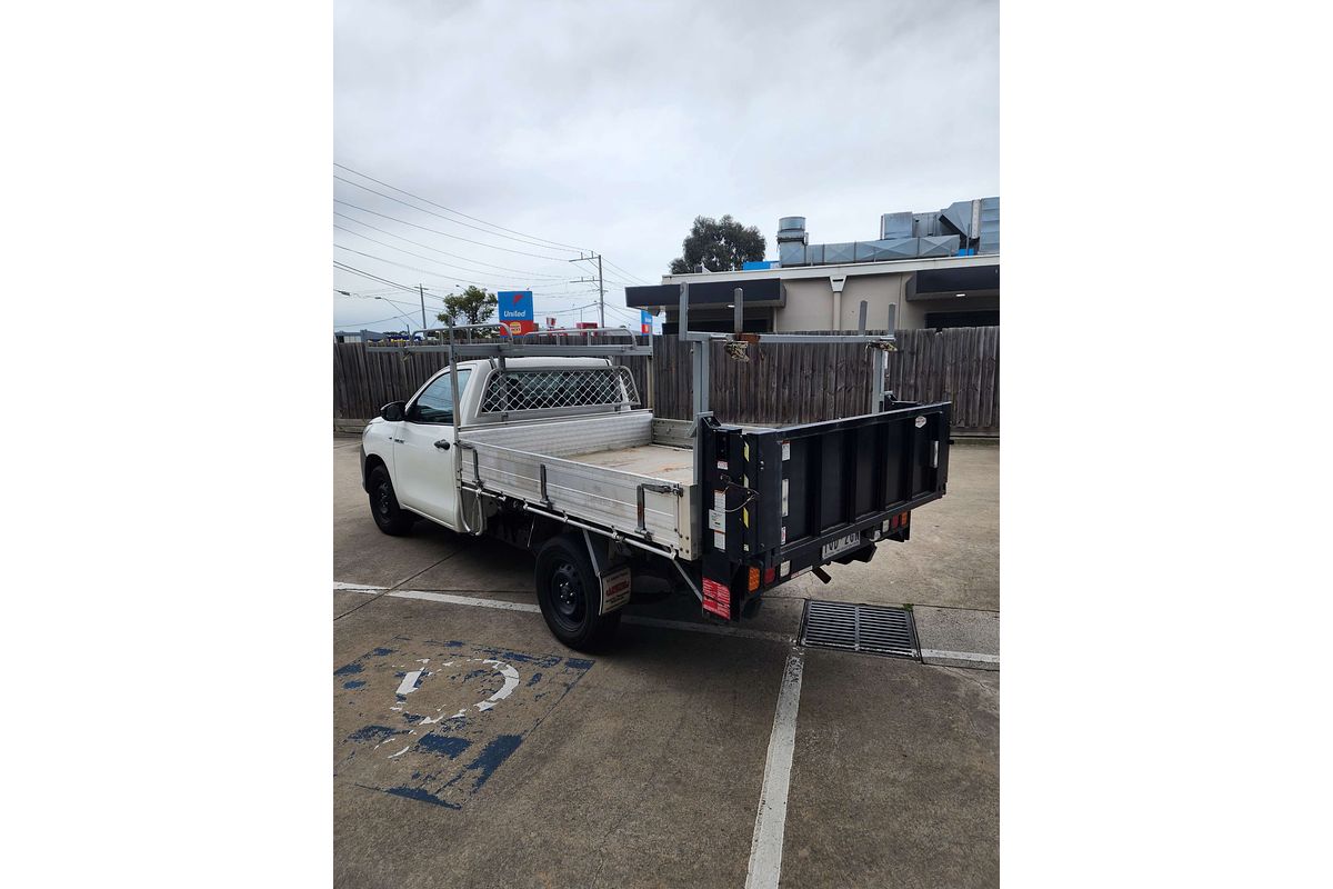 2019 Toyota Hilux Workmate TGN121R Rear Wheel Drive