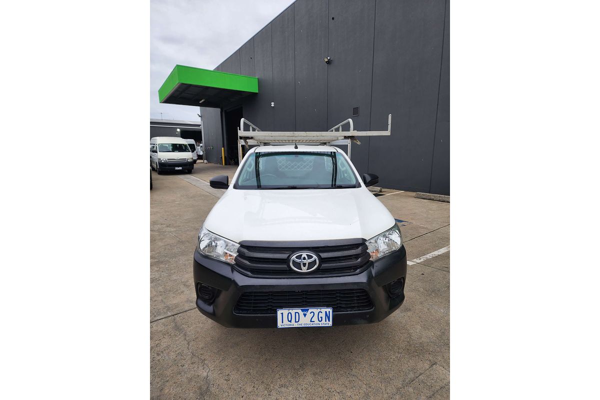 2019 Toyota Hilux Workmate TGN121R Rear Wheel Drive