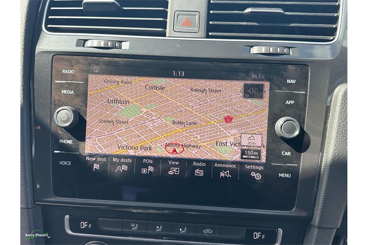 2017 Volkswagen Golf 110TSI Comfortline 7.5