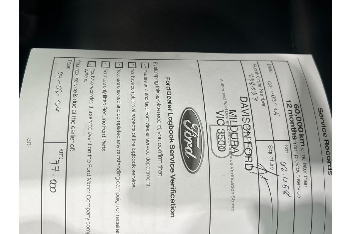 2022 Ford Everest Sport UA II 2.0L
