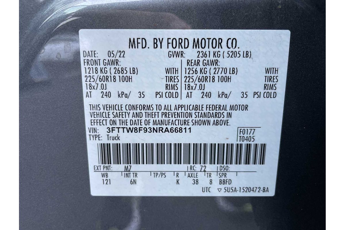 2022 Ford Maverick Lariat