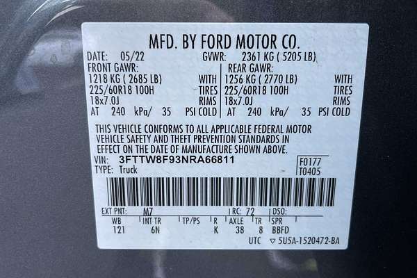 2022 Ford Maverick Lariat