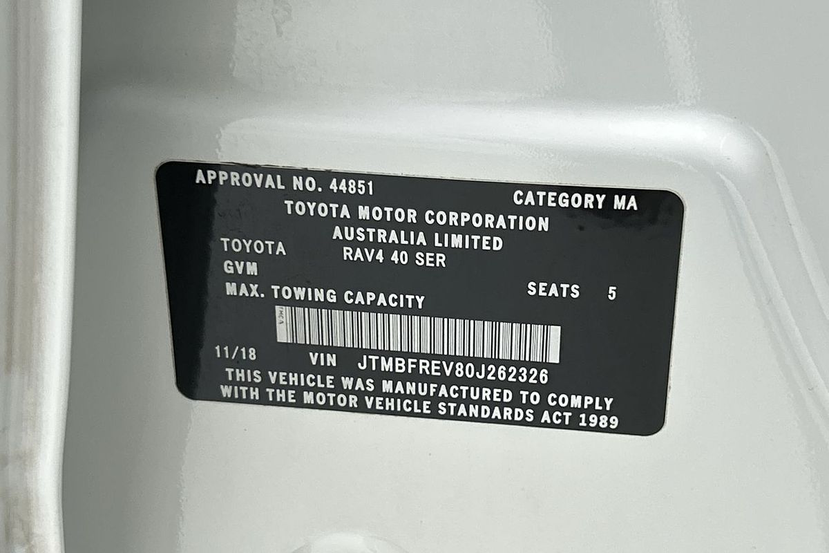 2018 Toyota RAV4 GX ASA44R