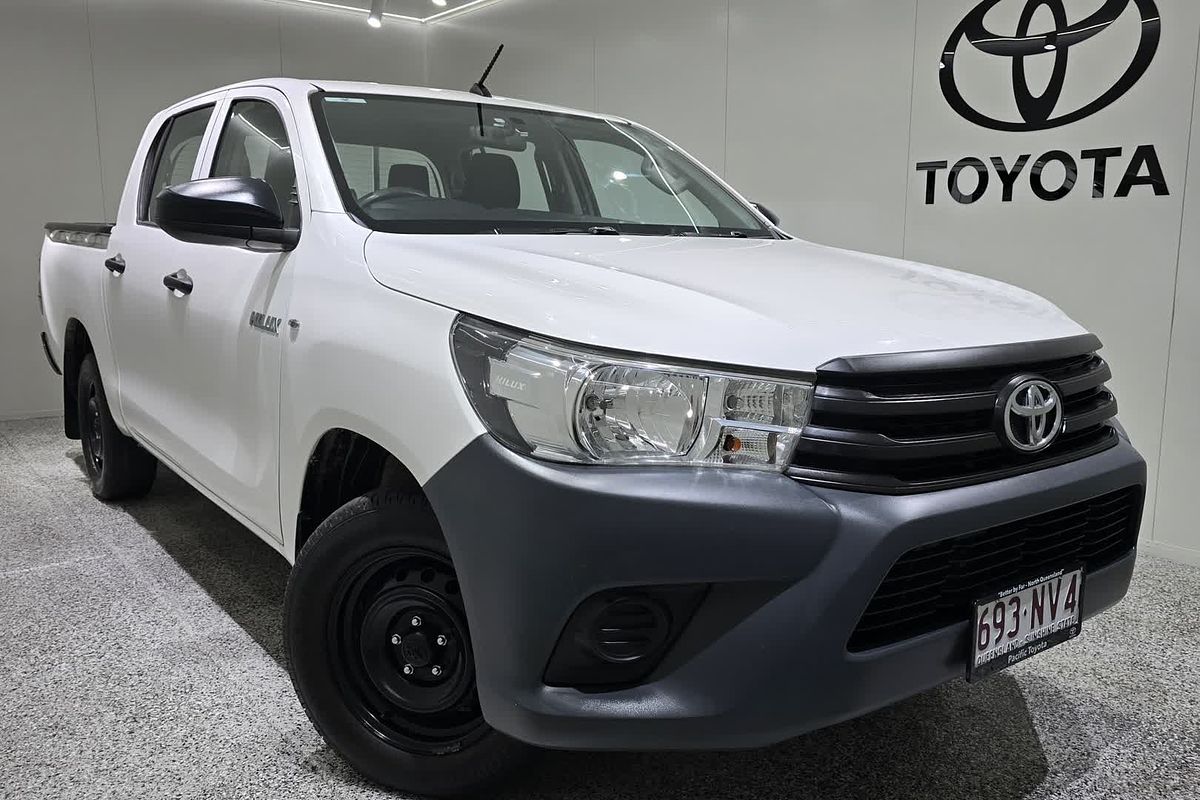 2018 Toyota Hilux Workmate TGN121R Rear Wheel Drive