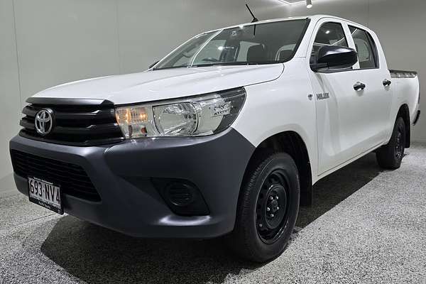 2018 Toyota Hilux Workmate TGN121R Rear Wheel Drive