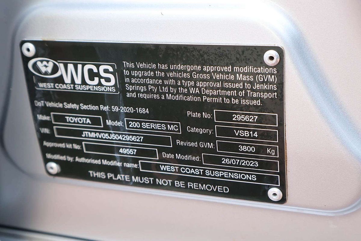 2019 Toyota Landcruiser VX VDJ200R