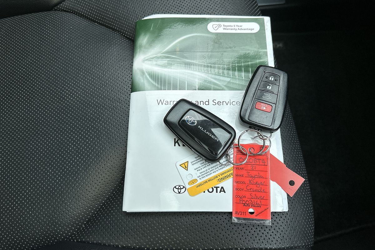 2021 Toyota Kluger Grande AXUH78R