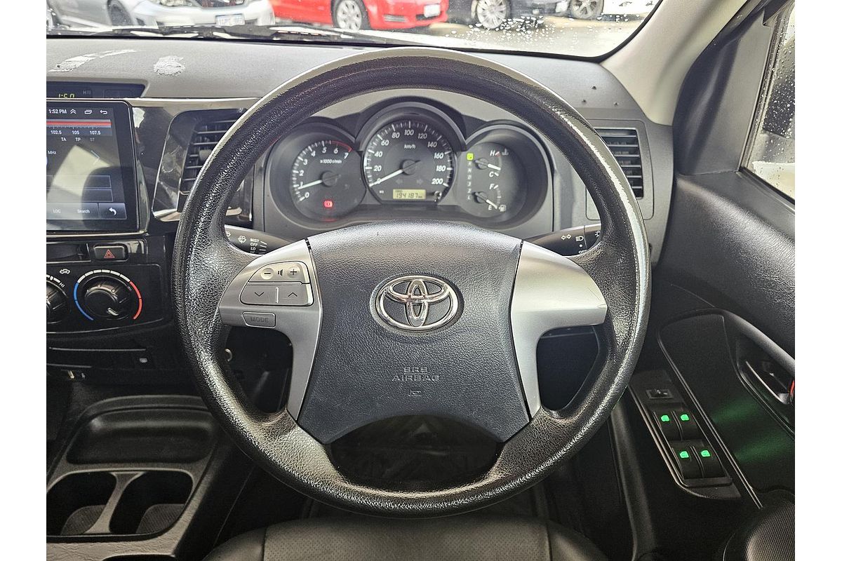 2013 Toyota Hilux Workmate TGN16R Rear Wheel Drive