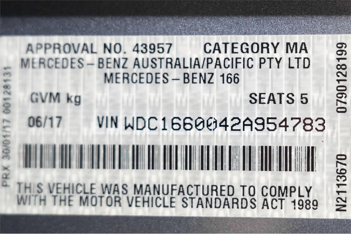 2017 Mercedes-Benz GLE-Class GLE250 d W166