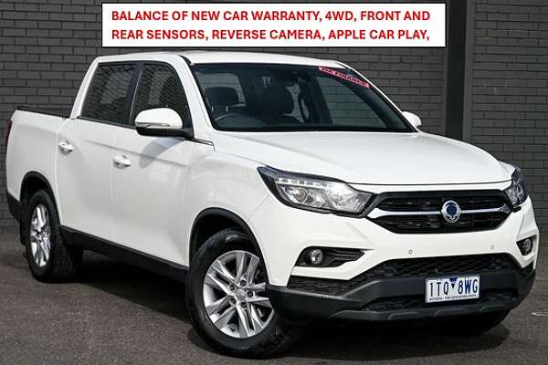 2021 SsangYong Musso ELX Q200 4X4