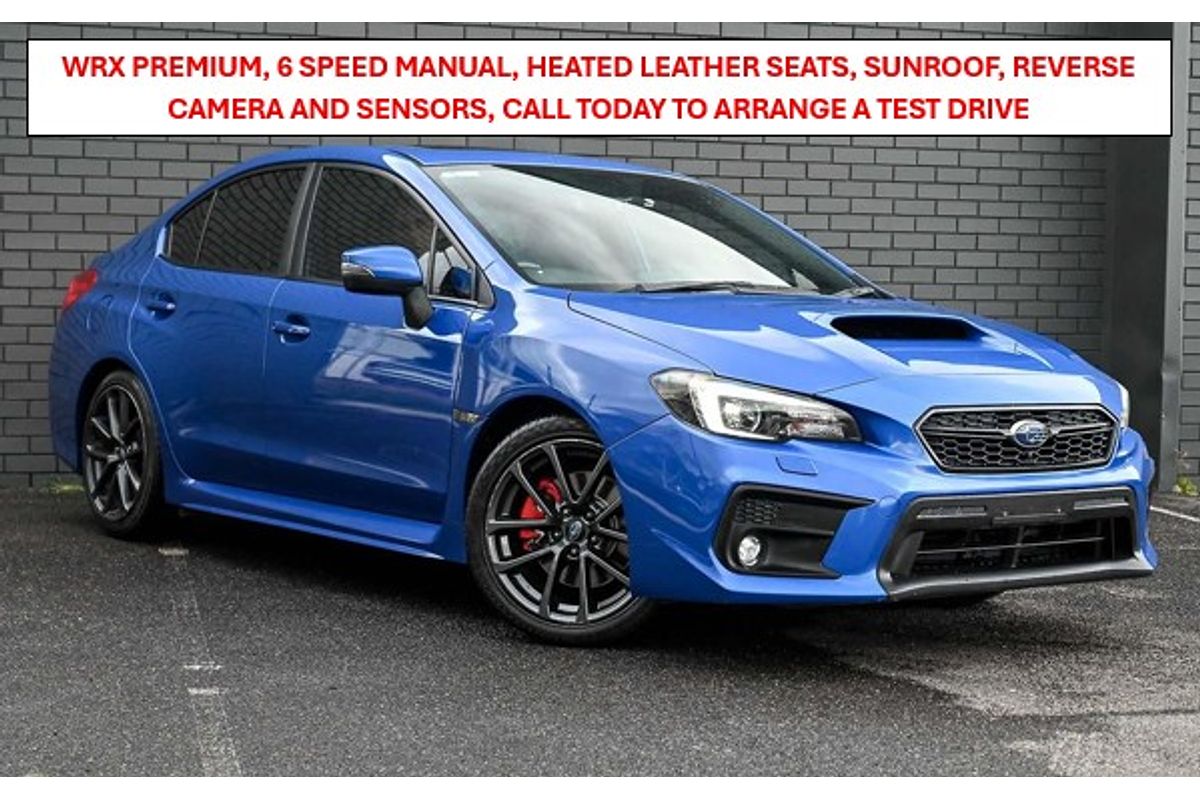 2018 Subaru WRX Premium VA
