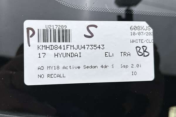 2017 Hyundai Elantra Active AD
